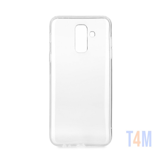Capa de Silicone Macio para Samsung Galaxy A6 Plus/A605 Transparente